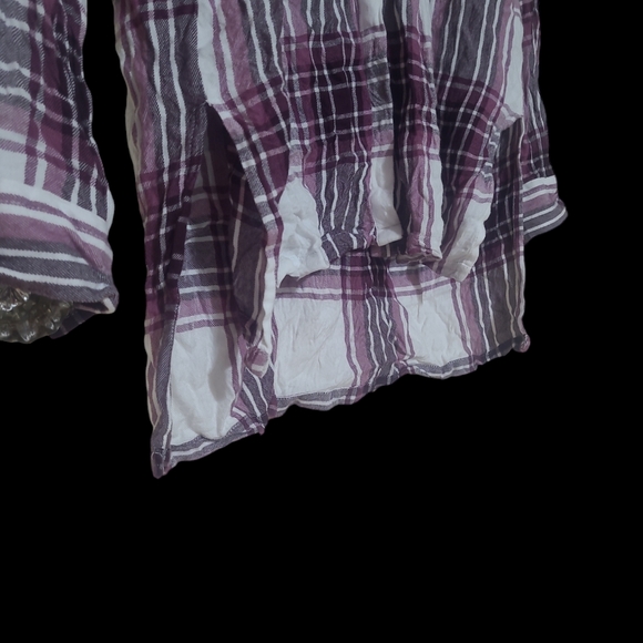 Mystyle plaid oversized long sleeve shirt - Picture 3 of 3